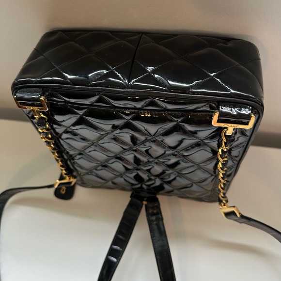 Chanel Patent Backpack - Picture 11 of 16